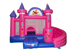 Pink Castle juego inflable