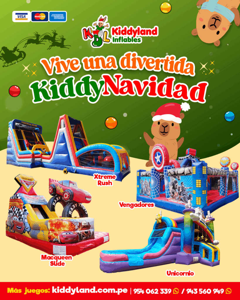 Alquiler Juegos Infantiles Navidad Lima