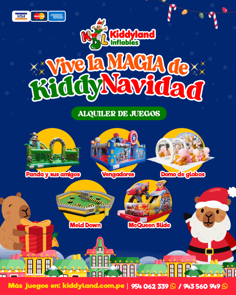 Alquiler Juegos Infantiles Navidad Lima