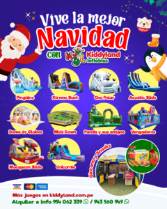 alquiler juegos inflables navidad empresas cumpleaños