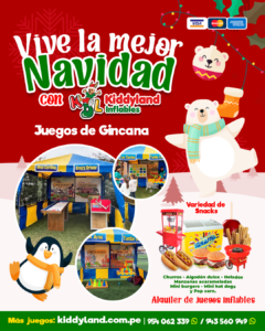 alquiler juegos inflables navidad empresas cumpleaños